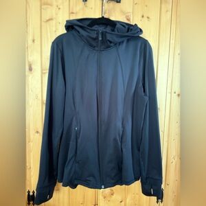 Under Armour, LG Black women’s Fitted hooded Jacket